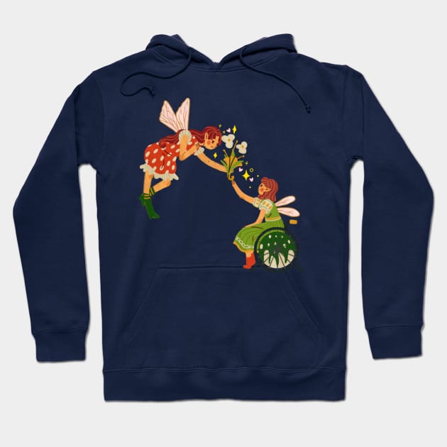 Fairy Love Hoodie by PicklePrintables